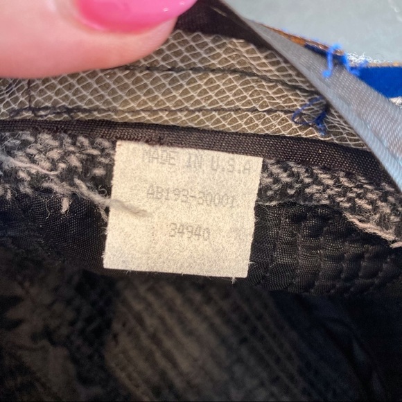 Vintage Pendleton sz Large wool fedora herringbone pattern - Picture 7 of 10